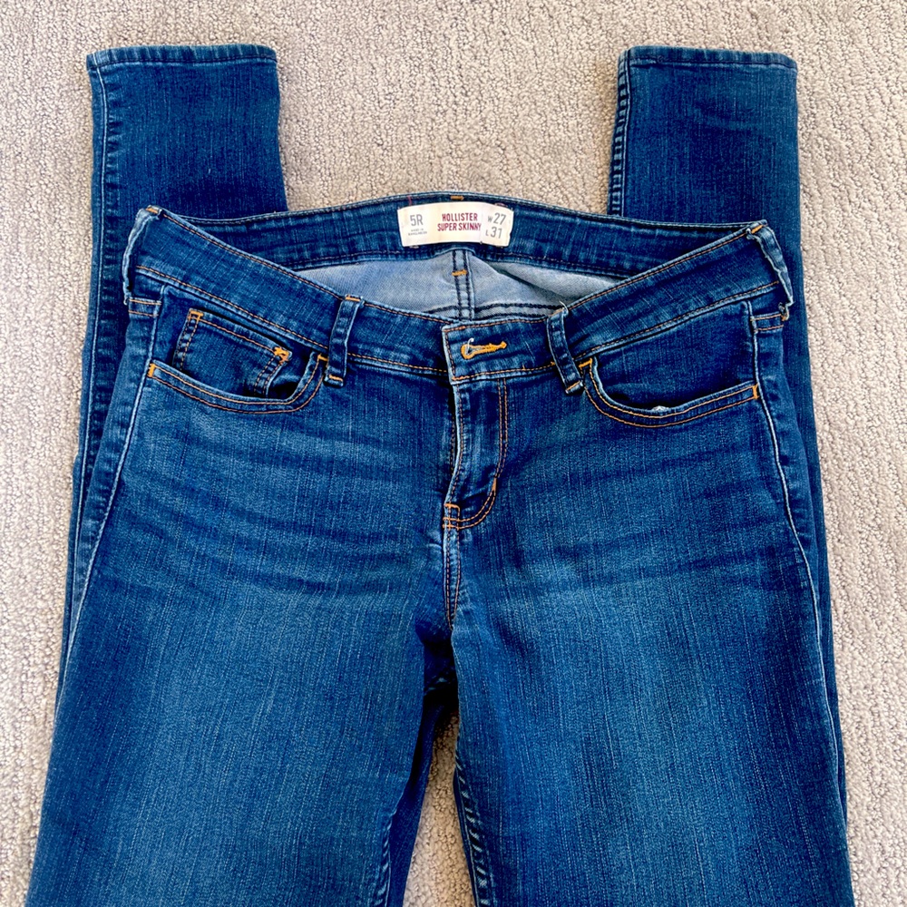 Hollister super skinny jeans size 5R
